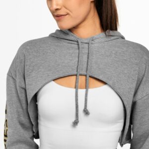 Highbridge Crop LS, Greymelange