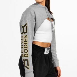 Highbridge Crop LS, Greymelange