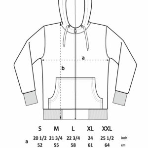 Classic Zip Hood Pain V17-H02